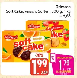 Marktkauf Griesson soft cake orange Angebot