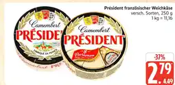 Marktkauf Président camembert französischer weichkäse Angebot