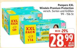 Marktkauf Pampers windeln premium protection xxl pack 129 st Angebot