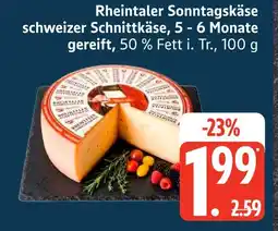 Marktkauf Rheintaler sonntagskäse Angebot
