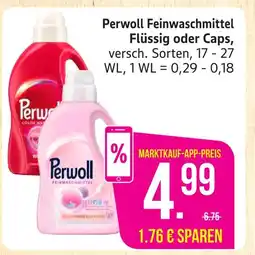 Marktkauf Perwoll feinwaschmittel flüssig Angebot