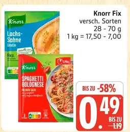 Marktkauf Knorr lachs-sahne gratin Angebot