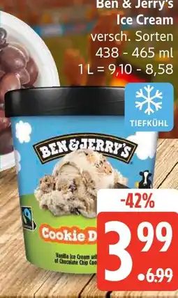 Marktkauf Ben & jerry's ice cream Angebot