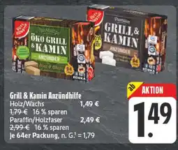 E-Center Edeka öko grill & kamin anzünder Angebot