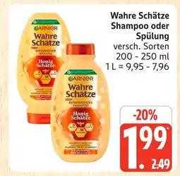 Marktkauf Garnier wahre schätze shampoo Angebot