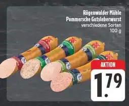 E-Center Rügenwalder mühle pommersche gutsleberwurst Angebot