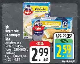 E-Center Iglo filegro Angebot