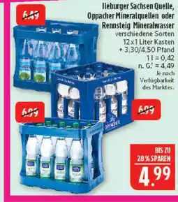 Marktkauf Ileburger sachsen quelle mineralwasser Angebot