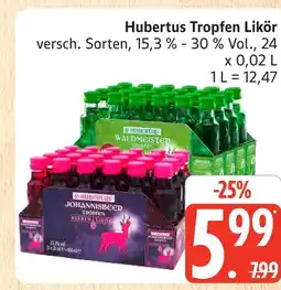 Marktkauf Hubertus waldmeister tropfen likör Angebot