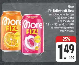 E-Center More fizi ballaststoff-limo orange Angebot