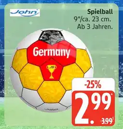 Marktkauf John spielball germany Angebot