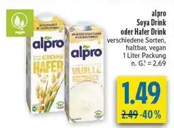 diska Alpro soya drink Angebot