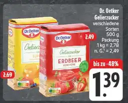 E-Center Dr. oetker gelierzucker für erdbeer konfitüre Angebot