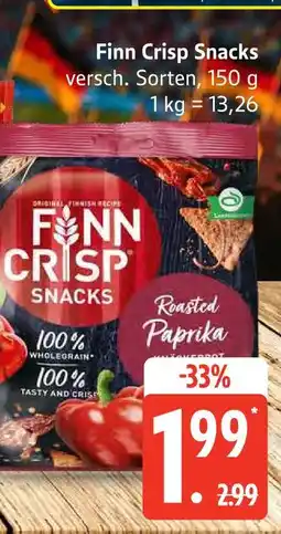 Marktkauf Finn crisp snacks Angebot