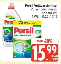 Marktkauf Persil vollwaschmittel pulver Angebot