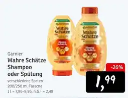 KONSUM Garnier wahre schätze shampoo Angebot