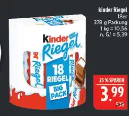 Marktkauf Kinder riegel big pack Angebot
