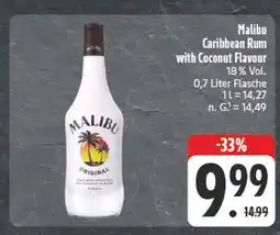 E-Center Malibu caribbean rum with coconut flavour Angebot