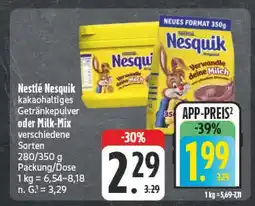 E-Center Nestlé nesquik Angebot