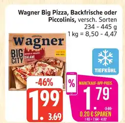 Marktkauf Wagner big pizza Angebot
