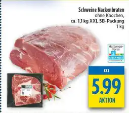 diska Schweine nackenbraten ohne knochen Angebot