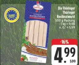 E-Center Die thüringer thüringer rostbratwurst Angebot