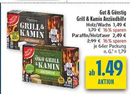 diska Gut & günstig grill & kamin anzündhilfe holz/wachs Angebot