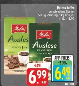 E-Center Melitta auslese klassisch Angebot