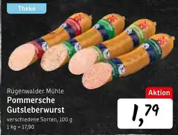 KONSUM Rügenwalder mühle pommersche gutsleberwurst Angebot