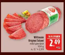 Marktkauf Wiltmann original salami Angebot