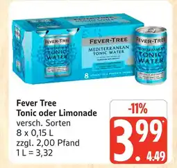 Marktkauf Fever tree tonic Angebot
