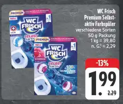 E-Center Wc frisch premium selbstaktiv farbspüler Angebot