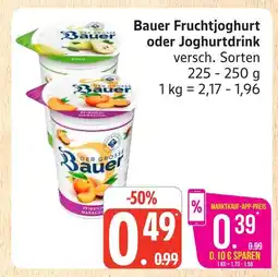 Marktkauf Bauer fruchtjoghurt Angebot
