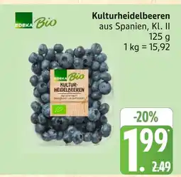 Marktkauf Edeka bio kulturheidelbeeren Angebot