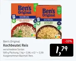 KONSUM Ben's original kochbeutel reis Angebot