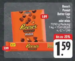 E-Center Reese's peanut butter cups minis Angebot