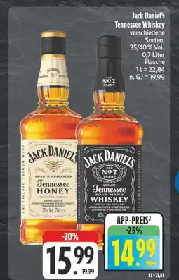 E-Center Jack daniel's tennessee honey Angebot