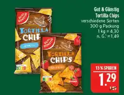 Marktkauf Gut & günstig tortilla chips guacamole Angebot