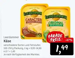 KONSUM Leerdammer käse caractère Angebot