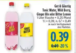 diska Gut & günstig tonic water Angebot