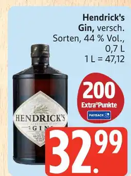 Marktkauf Hendrick's gin Angebot