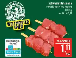 Marktkauf Schweinefiletspieße Angebot