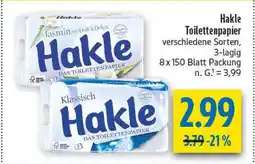diska Hakle jasmin mit duft & dekor Angebot