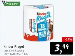 KONSUM Kinder riegel Angebot