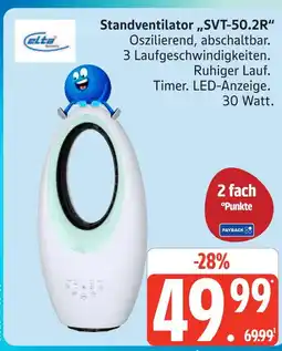 Marktkauf Elta standventilator svt-50.2r Angebot