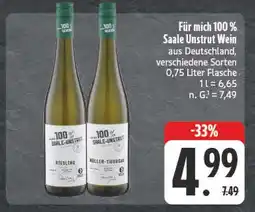 E-Center 100 % saale unstrut riesling Angebot