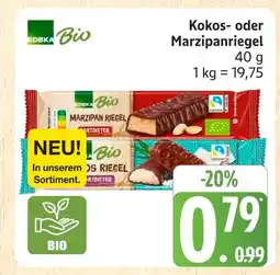 Marktkauf Edeka bio marzipanriegel zartbitter Angebot