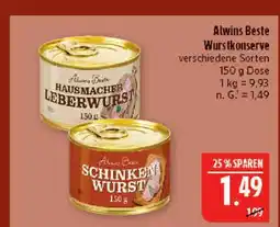 Marktkauf Alwins beste hausmacher leberwurst Angebot