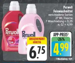 E-Center Perwoll feinwaschmittel Angebot