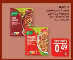 Marktkauf Knorr chili con carne Angebot